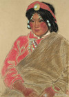 藏族牧女